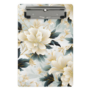 A Wedding Floral Series Design 7 Mini Clipboard