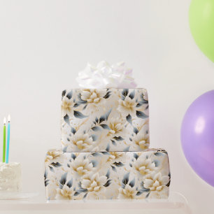 A Wedding Floral Series Design 9 Wrapping Paper