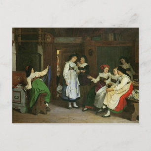 A Wedding in Lower Alsace Postcard