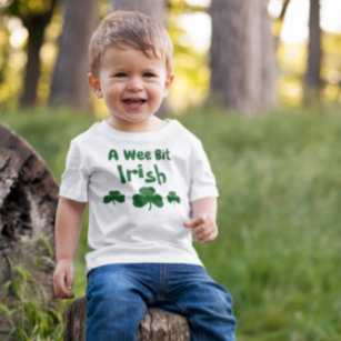 A Wee Bit Irish Baby T-Shirt