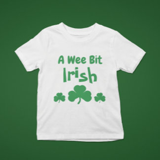 A Wee Bit Irish Baby T-Shirt