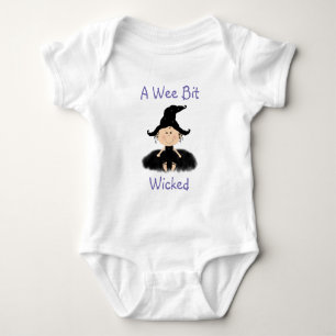 A Wee Bit Wicked Little Halloween Witch Shirt
