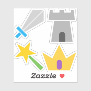 A Wee One's Fantasy Quilt Contour Sticker