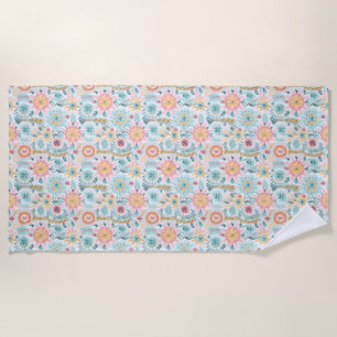A Weed Is But An Unloved Flower Beach Towel
