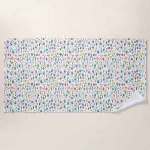 A Weed Is But An Unloved Flower Beach Towel