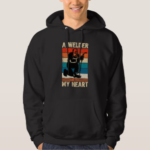 A Welder Melted My Heart Welder  1 Hoodie
