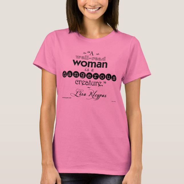 A Well-Read Woman T-Shirt (Front)
