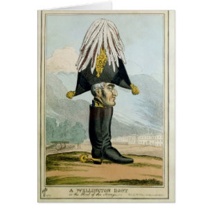 A Wellington Boot - or the Head of the Armye,