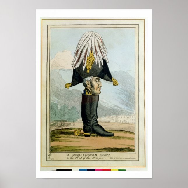 A Wellington Boot - or the Head of the Armye, Poster (Front)