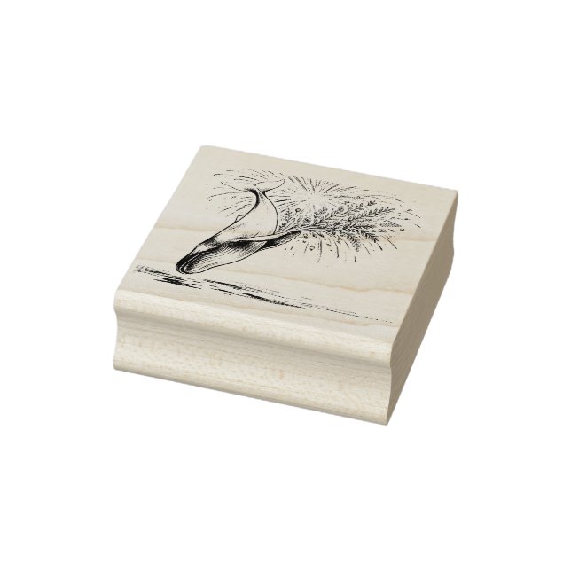 A whale fall, all thrive rubber stamp (Stamp)