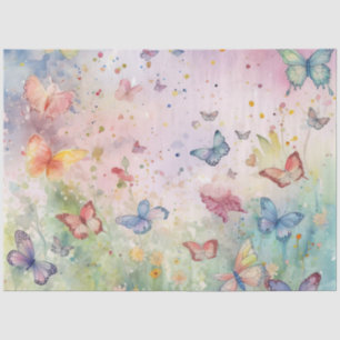 A Whimsical Butterfly Series Design 7 Tissue Paper