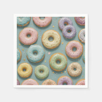 A Whimsical Pastel Donut Dream