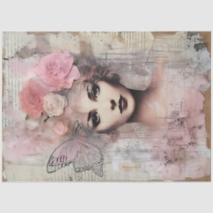 A Whimsical Pink Angel Series Design #10 Tissue Paper