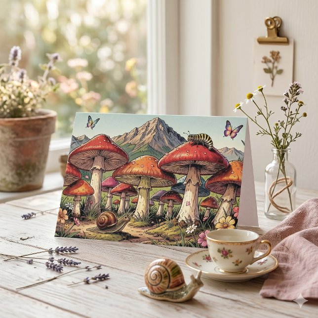 A Whimsical Thinking About You | Friendship Card (Creator Uploaded)
