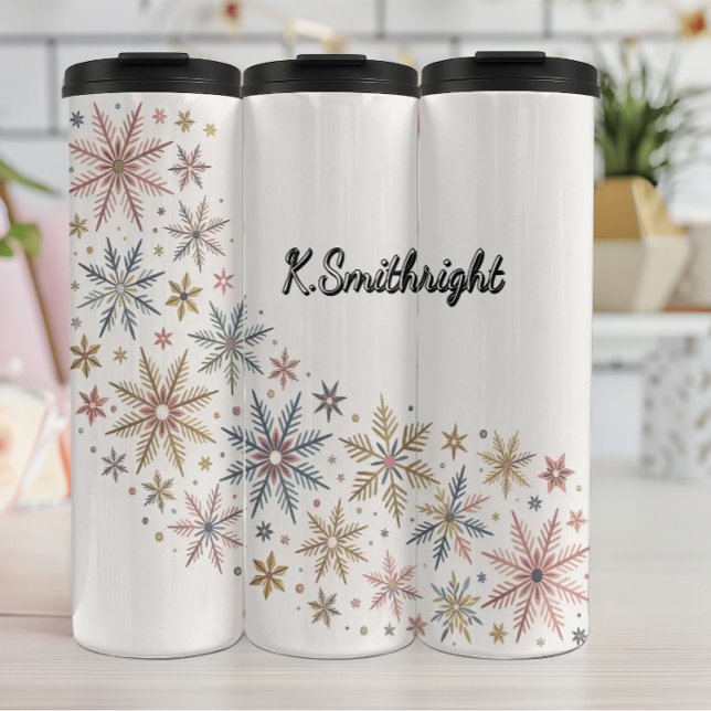 A Whimsical Winter Wonderland Thermal Tumbler (Creator Uploaded)