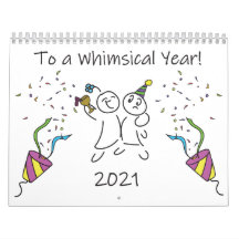A Whimsical Year Calendar