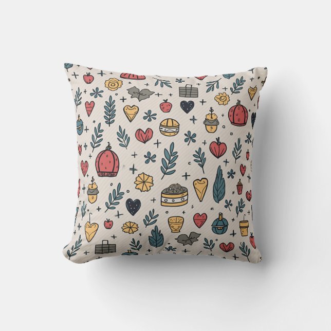 a whisper of petals cushion (Front)