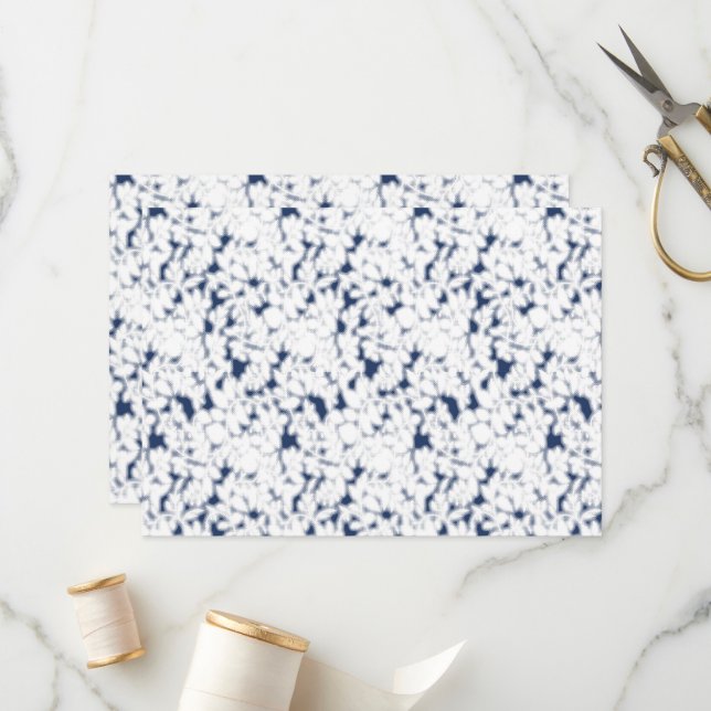 a white and blue background with a pattern programme (Front/Back In Situ)