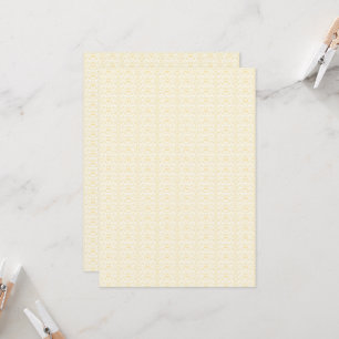 a white and gold wallpaper with a pattern on it invitation