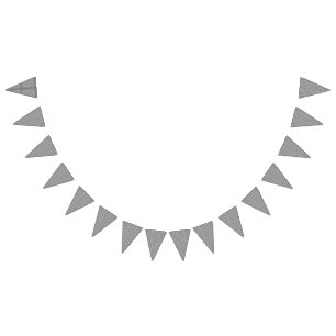 A white and grey geometric pattern fills the image bunting 