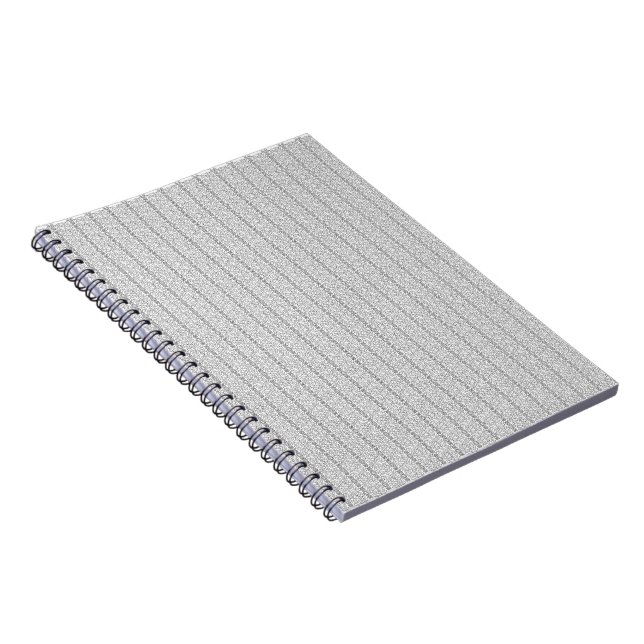 A white and grey geometric pattern fills the image notebook (Right Side)