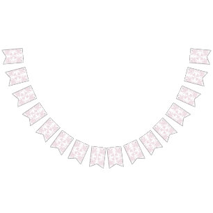 a white background with a lot of red lines bunting