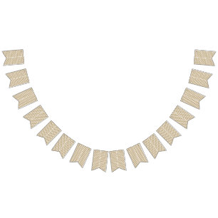 a white background with a pattern of green leaves bunting 