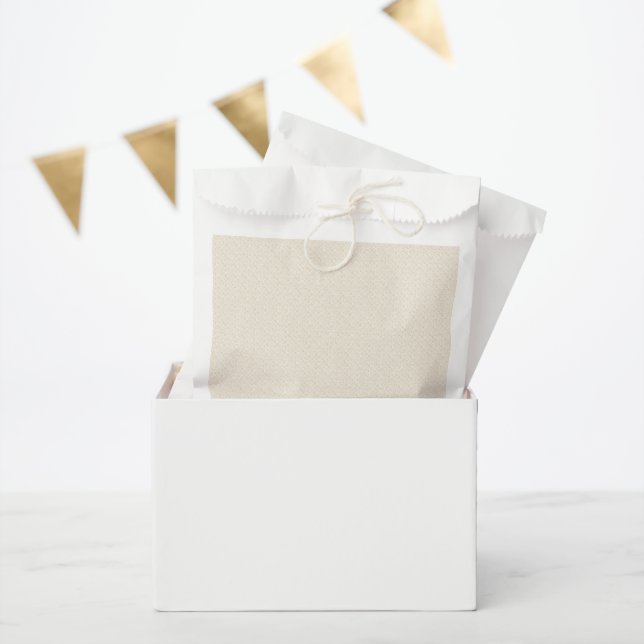 a white background with a pattern of small dots favour bags (Party)