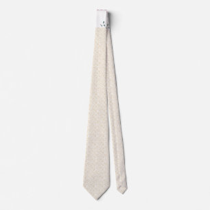 a white background with a pattern of small dots tie
