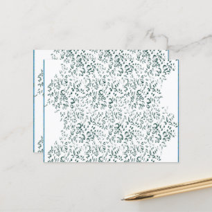 a white background with lots of drops of water postcard