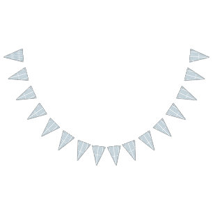 A white background with no other visible elements  bunting 