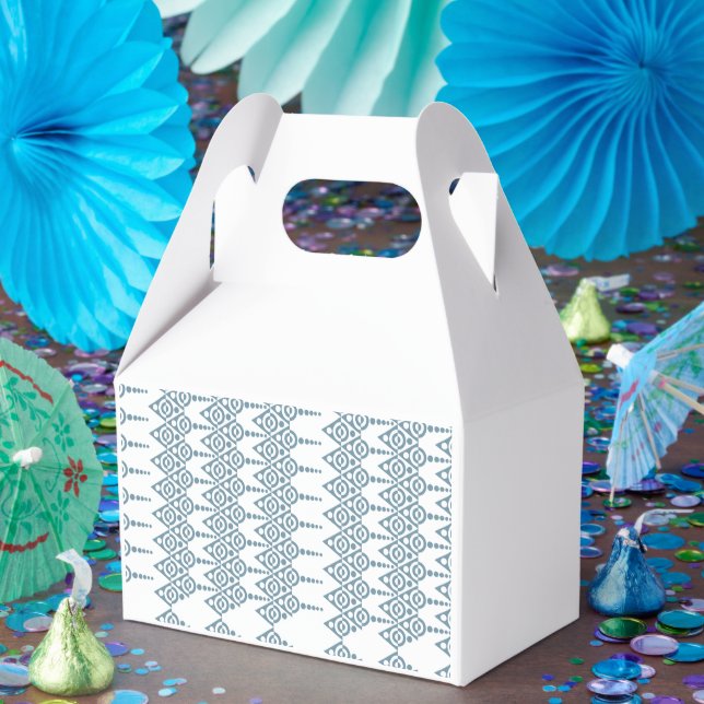 A white background with no other visible elements  favour box (Party)