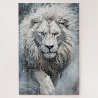 A white lion puzzle