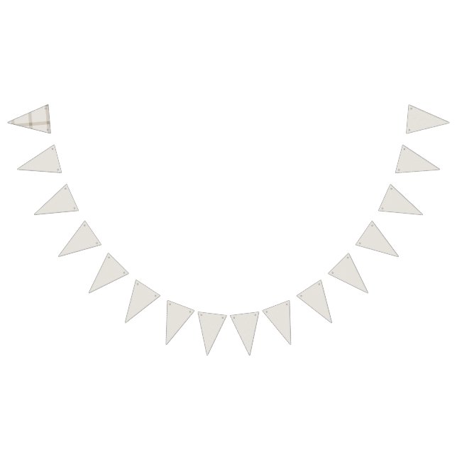 A white shape optimised in design, showcasing clea bunting  (All)
