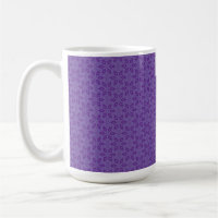 A white wrapping paper with a repeating pattern of