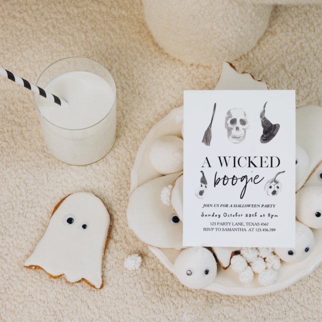 A Wicked Boogie | Happy Halloween Invitation (Creator Uploaded)