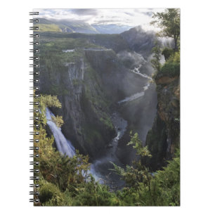 A wide evening view - Hordaland, Norway Notebook