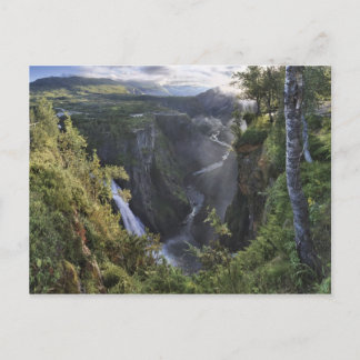 A wide evening view - Hordaland, Norway Postcard