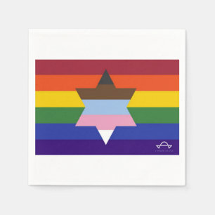 A Wider Bridge Flag Napkins