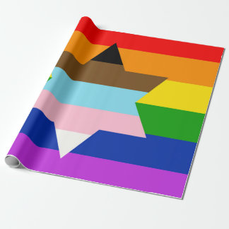 A Wider Bridge Flag Wrapping Paper