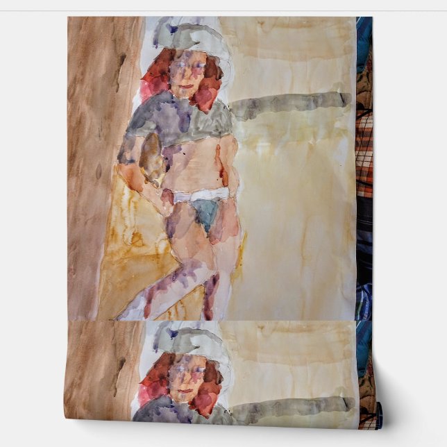 A Wild Country Girl Wallpaper (Unrolling)