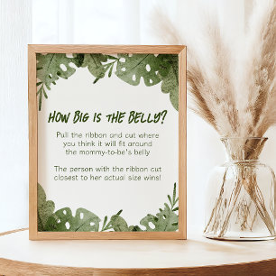 A Wild One Is On The Way How Big Is The Belly Game Poster