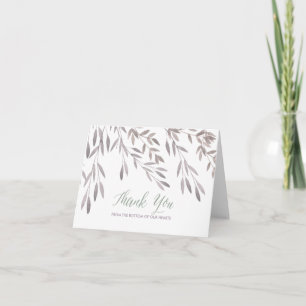 A Wildflower Wedding Thank You