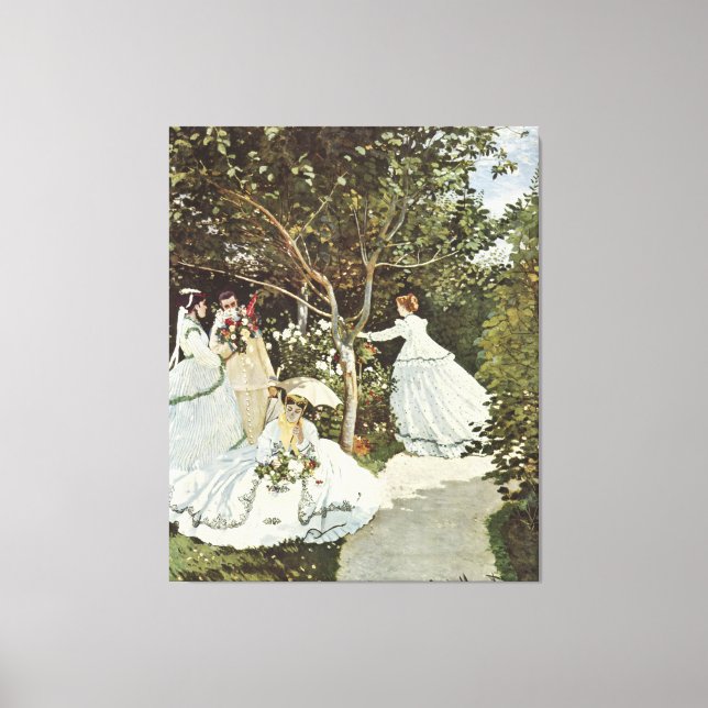 A Windmill at Zaandam Claude Monet    Canvas Print (Front)