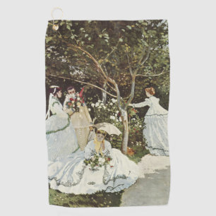 A Windmill at Zaandam Claude Monet Golf Towel