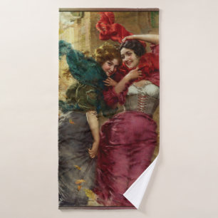 A Windy Day by Gaetano Bellei Bath Towel Set