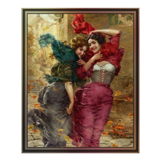 A Windy Day by  Gaetano Bellei Photo Print (Front)