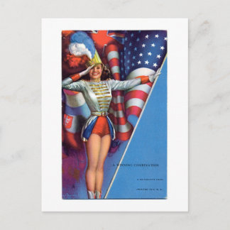 A Winning Combination Postcard