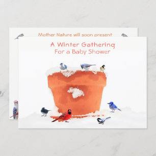 A Winter Baby Shower-Gender Neutral: Invitation