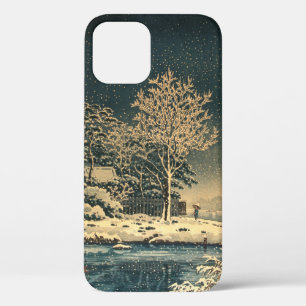 A Winter Day on Sumida River in Japan iPhone 12 Case